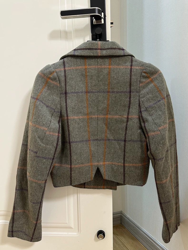 Vivienne Westwood Vivienne Westwood Vintage Plaid Horn Collar Jacket - dmc Size M / US 6-8 / IT 42-44 - 7 Thumbnail