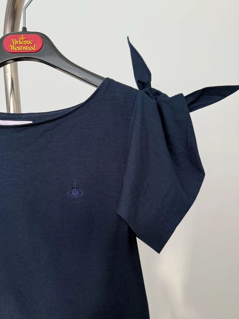 Vivienne Westwood Vivienne Westwood Vintage Bow Bubble Sleeve Top - dmc Size M / US 6-8 / IT 42-44 - 4 Thumbnail