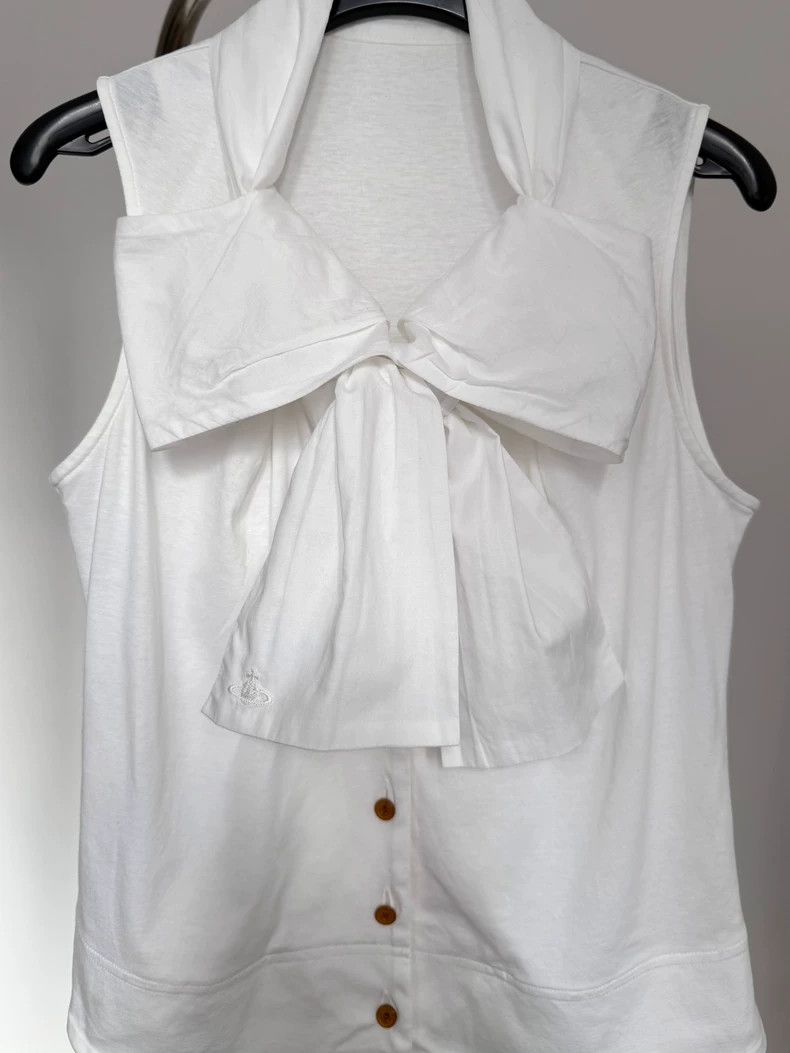 Vivienne Westwood Vivienne Westwood Vintage Bow Sleeveless Top - dmc Size S / US 4 / IT 40 - 2 Thumbnail