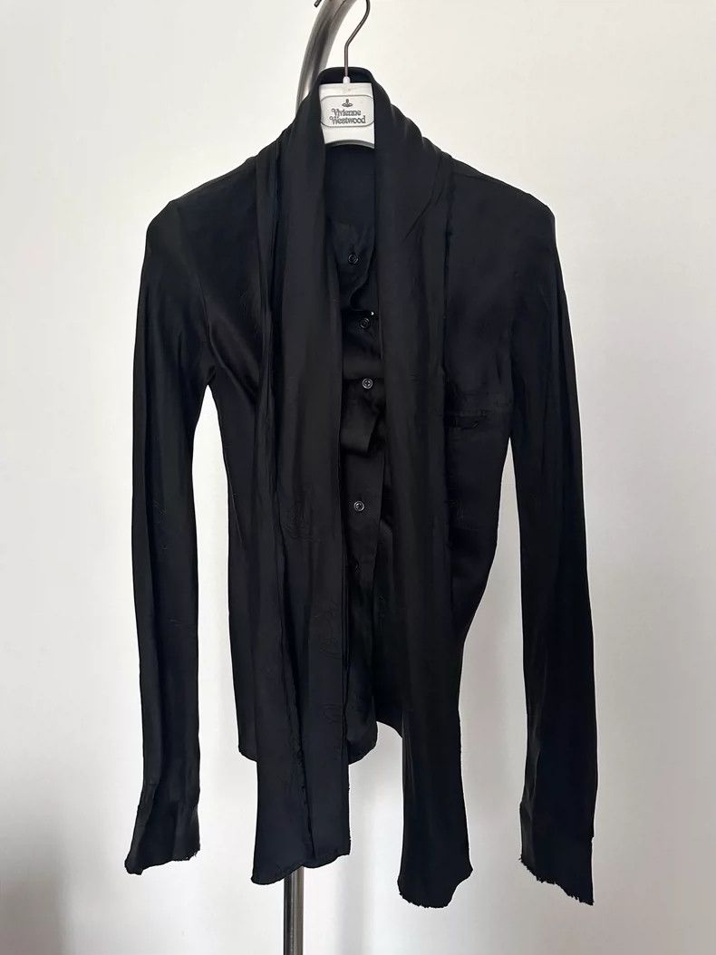 Vivienne Westwood Vivienne Westwood Bow Tie Saturn Logo Shirt - dmc Size M / US 6-8 / IT 42-44 - 4 Thumbnail