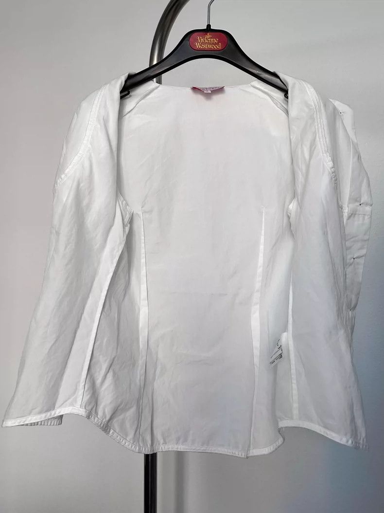 Vivienne Westwood Vivienne Westwood Vintage Ruffled Short Sleeve Blouse - dmc Size S / US 4 / IT 40 - 5 Thumbnail