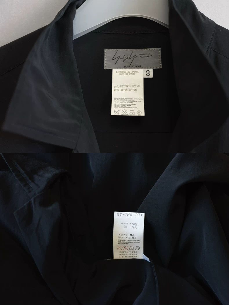 Yohji Yamamoto Yohji Yamamoto 05SS Double Layer Shirt - dmc Size XS / US 0-2 / IT 36-38 - 6 Thumbnail