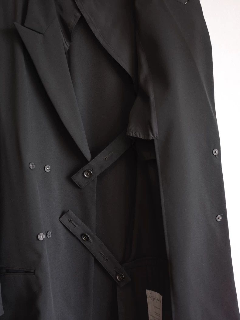 Yohji Yamamoto Yohji Yamamoto Asymmetric Double-Breasted Jacket - dmc Size M / US 6-8 / IT 42-44 - 7 Thumbnail