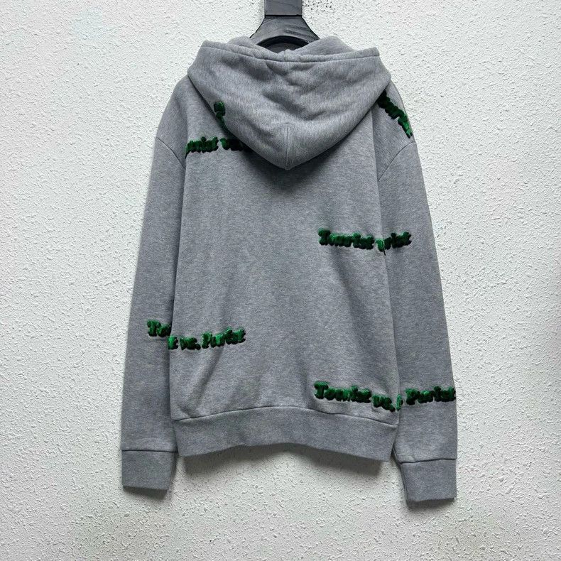 Louis Vuitton Louis Vuitton Gray Logo Hoodie - dmc Size M / US 6-8 / IT 42-44 - 2 Thumbnail