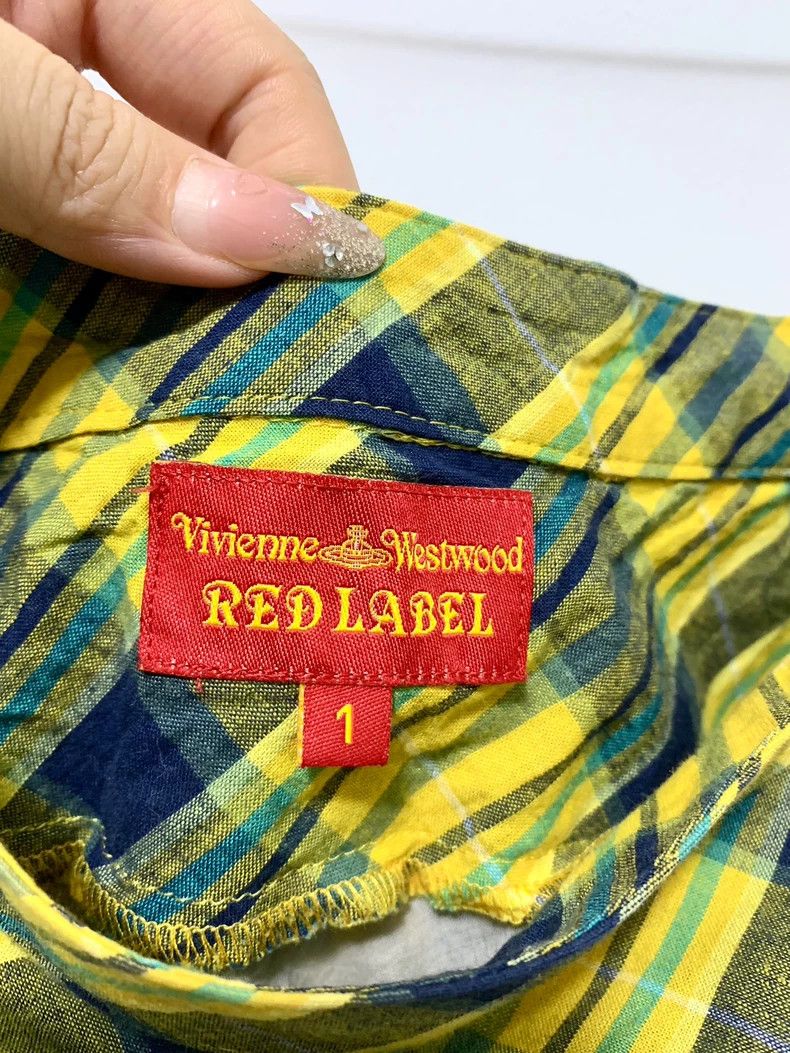 Vivienne Westwood Vivienne Westwood Yellow Plaid Skirt - dmc Size 26" / US 2 / IT 38 - 6 Thumbnail
