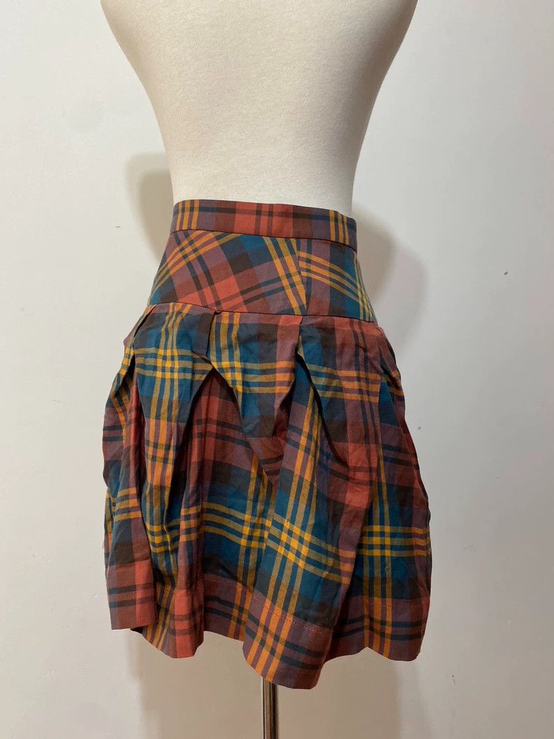 Vivienne Westwood Vivienne Westwood Plaid Irregular Skirt - dmc Size 26" / US 2 / IT 38 - 2 Thumbnail