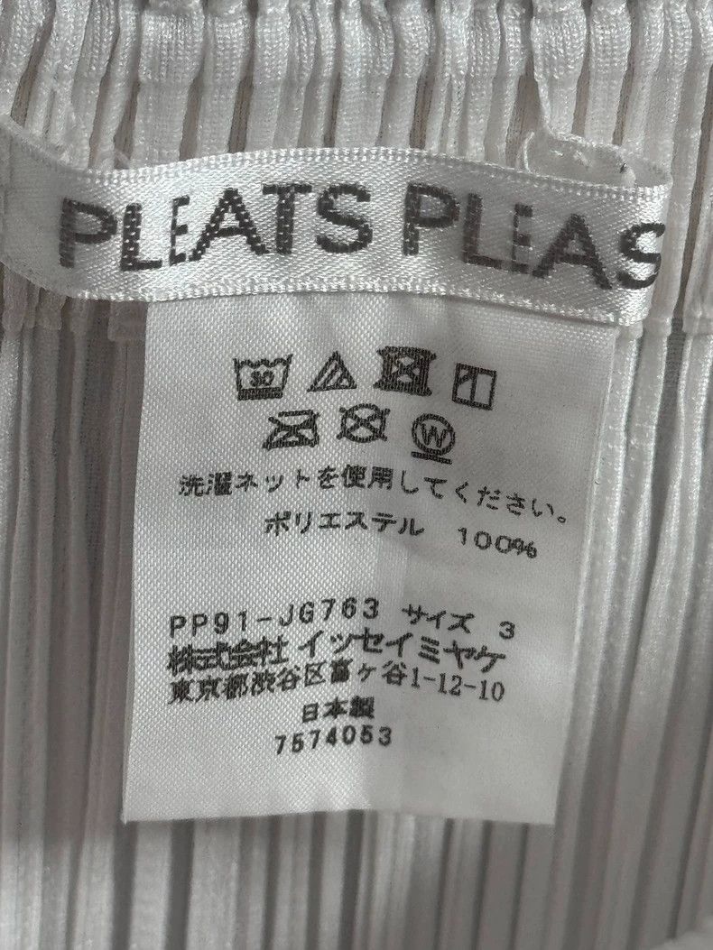 Issey Miyake Issey Miyake White Pleated Skirt JG763 - dmc Size 28" / US 6 / IT 42 - 4 Thumbnail