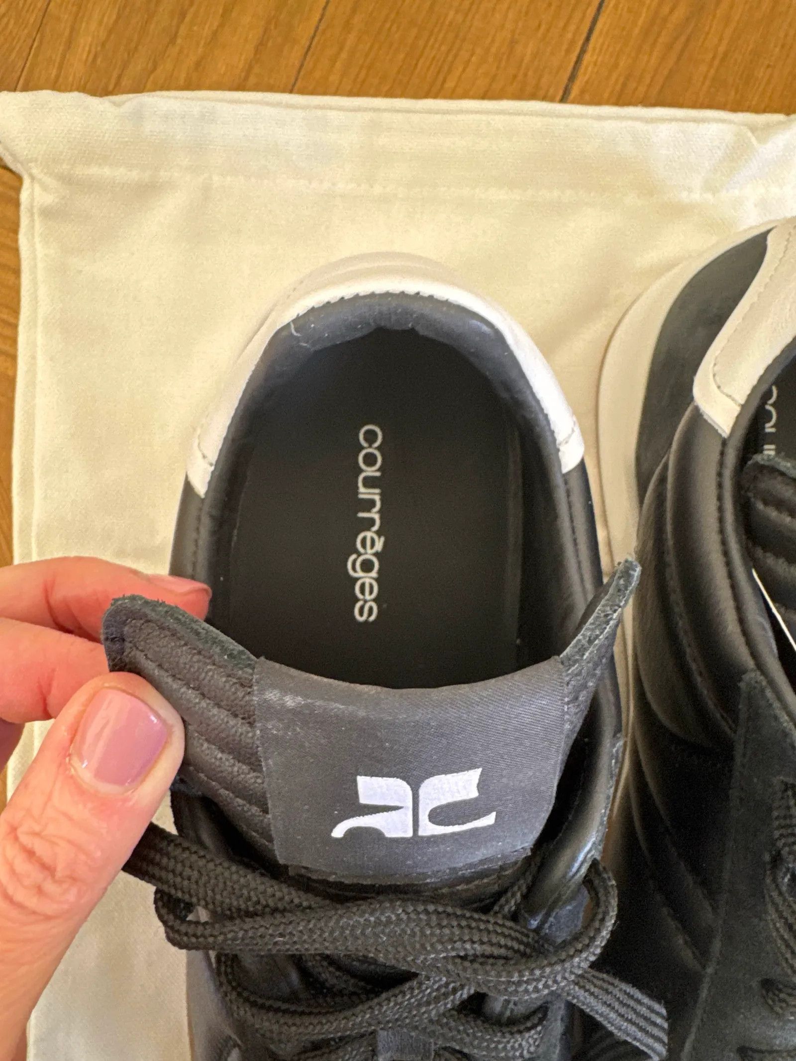 Courreges Courreges Club 02 Leather Sneakers Size US 11 / IT 41 - 2 Thumbnail