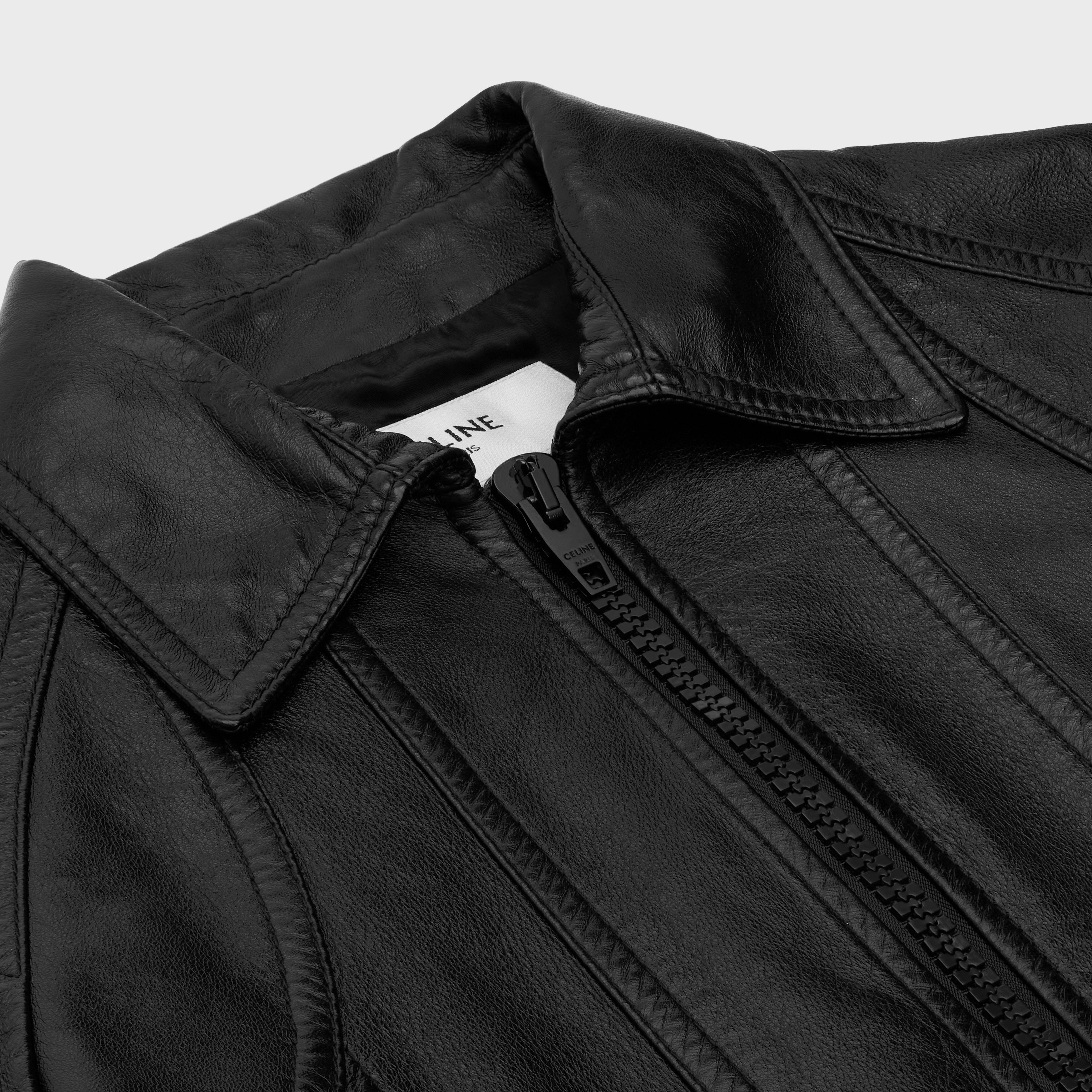 Celine blouson jacket with cutouts in soft lambskin Size US M / EU 48-50 / 2 - 3 Thumbnail