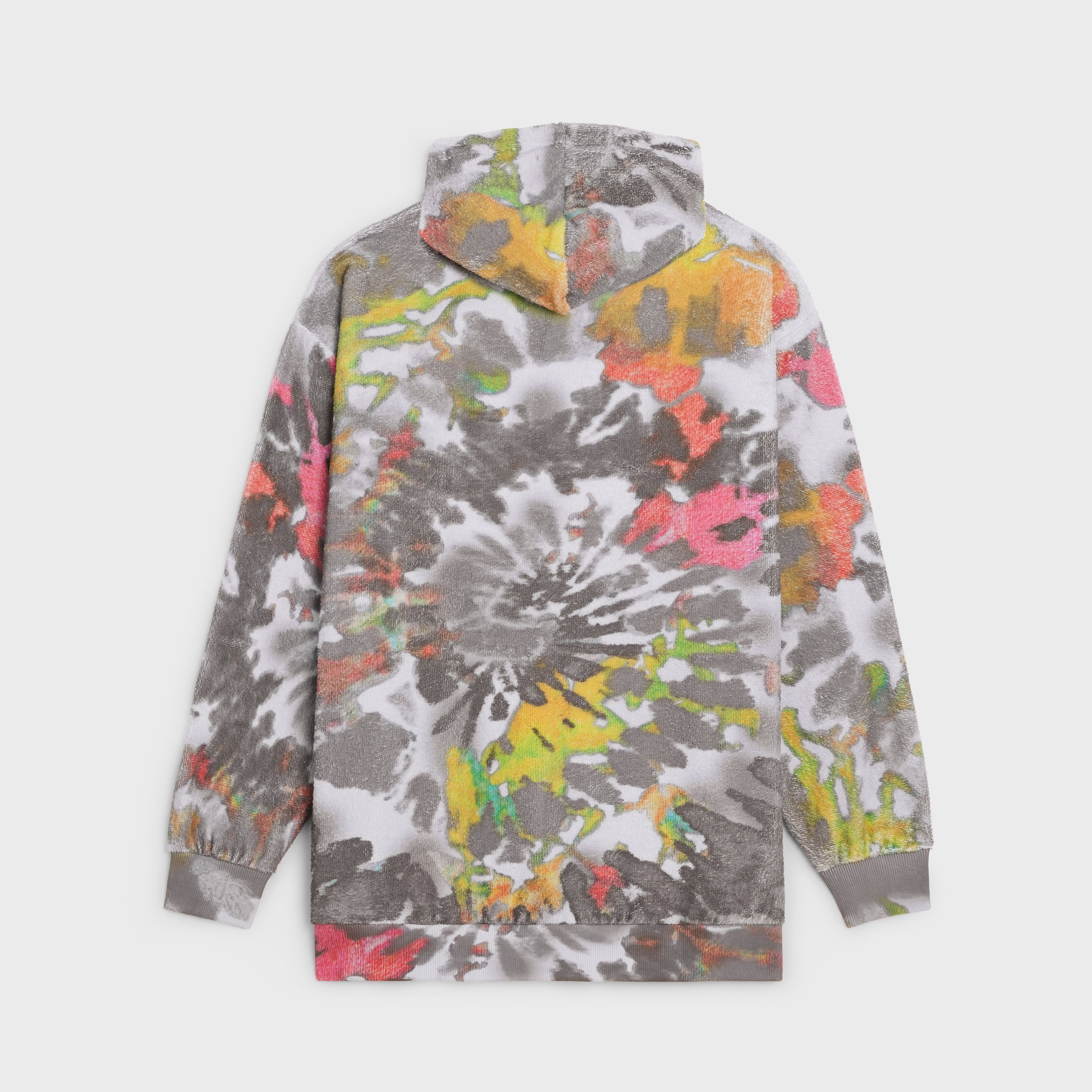 oversized hoodie in terry cotton