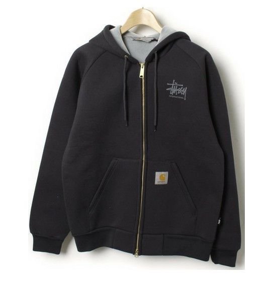 STUSSY CARHARTT WIP LUX ZIP HOOD 希少品希少なものなのでこの機会に