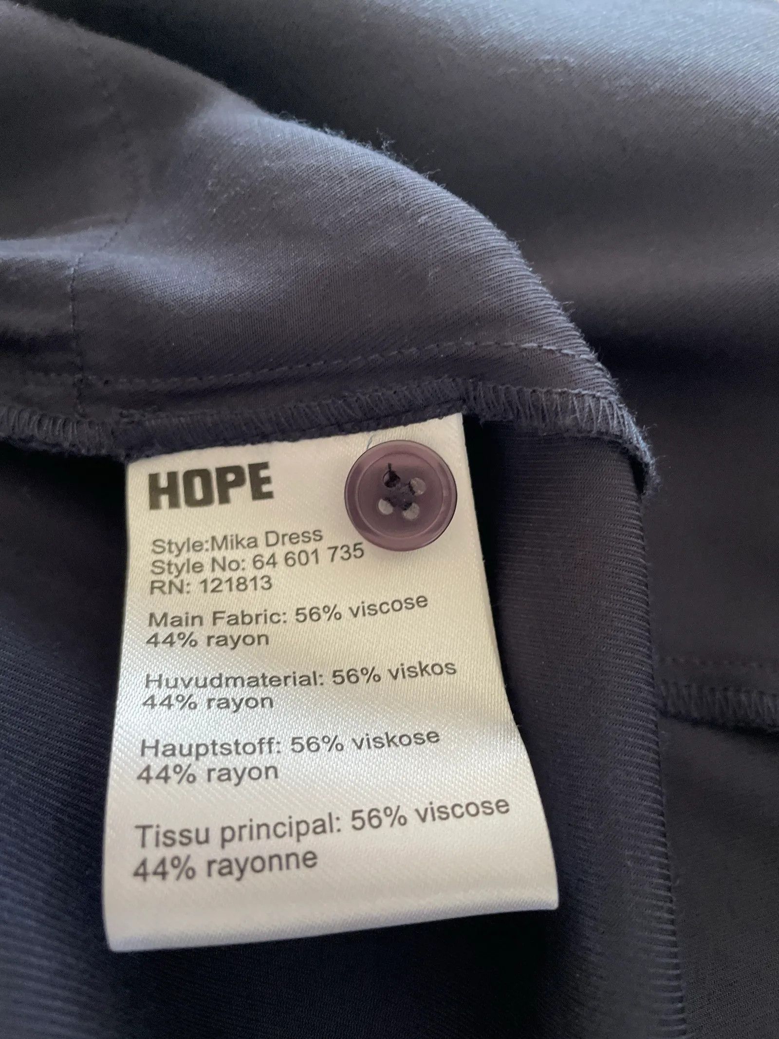 Hope Hope Shirt dress breast and side pockets Dress Size S / US 4 / IT 40 - 4 Thumbnail
