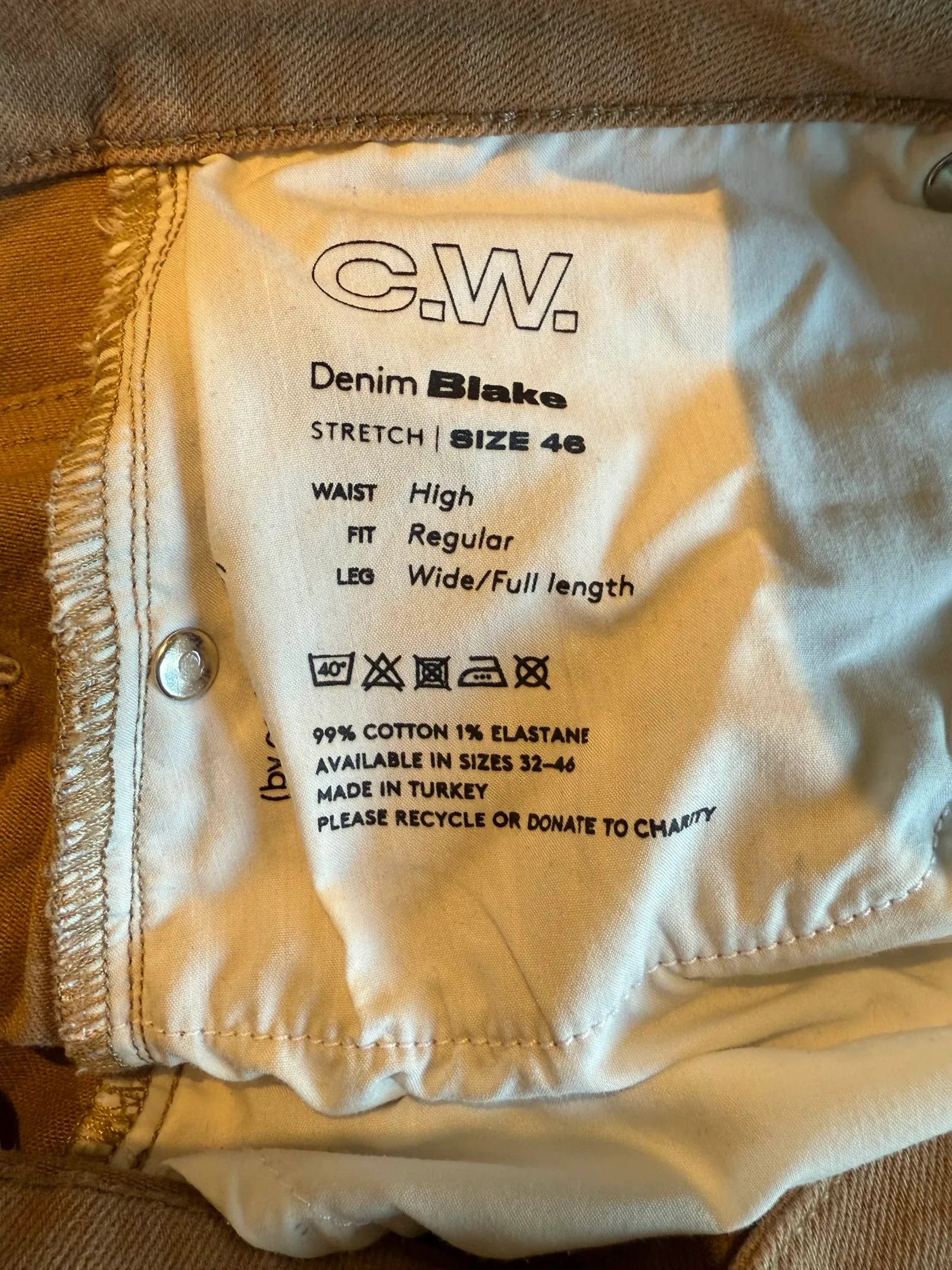Carin Wester Carin Wester Blake Jeans Size 34" / US 12 / IT 48 - 2 Thumbnail