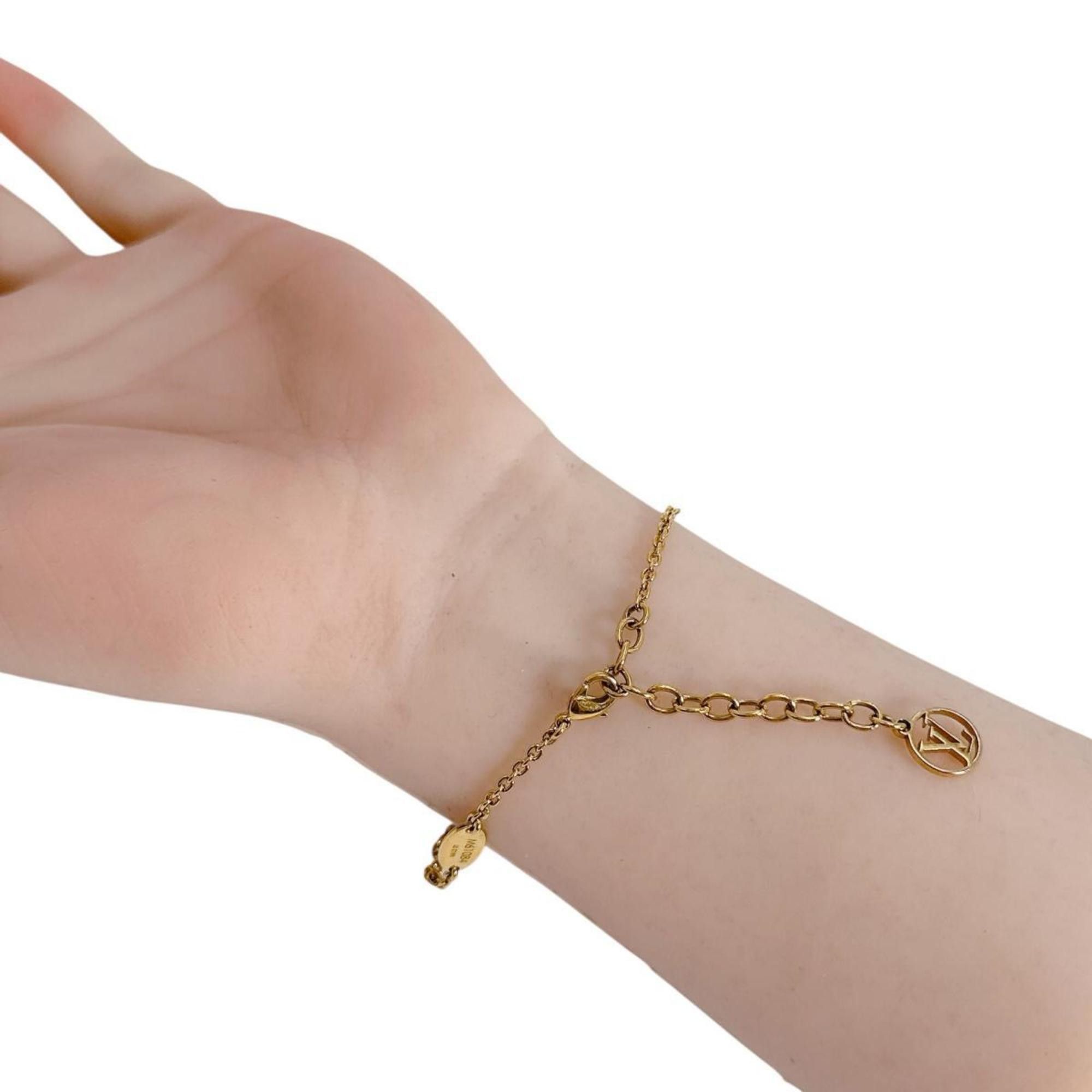 Louis Vuitton Louis Vuitton Essential V Metal Bracelet M61084 Gold Size ONE SIZE - 4 Thumbnail
