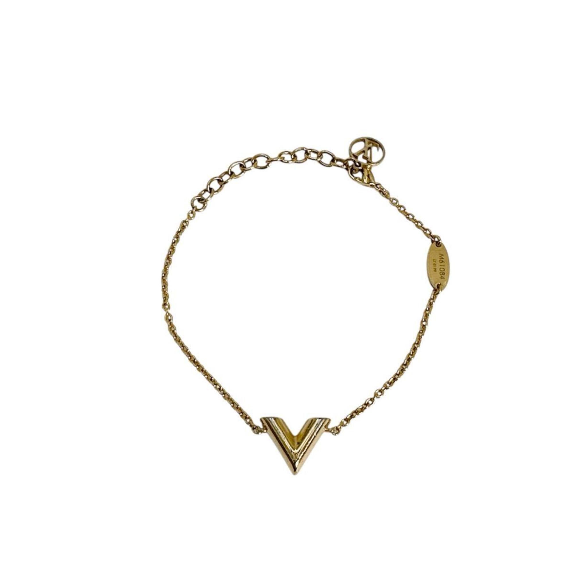 Louis Vuitton Louis Vuitton Essential V Metal Bracelet M61084 Gold Size ONE SIZE - 2 Thumbnail