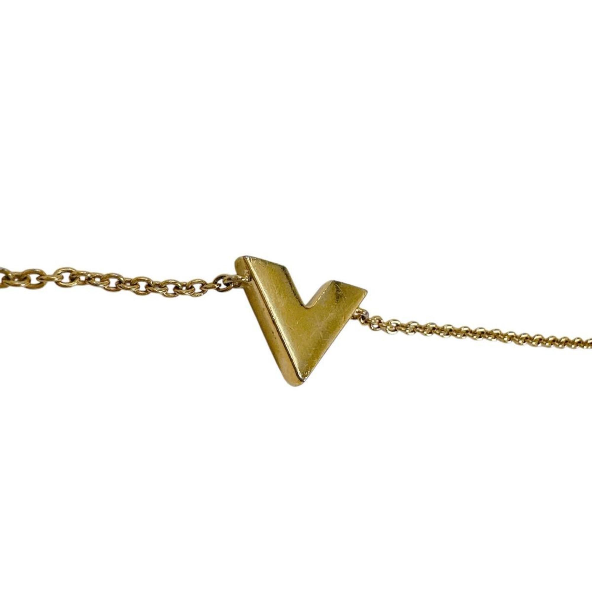 Louis Vuitton Louis Vuitton Essential V Metal Bracelet M61084 Gold Size ONE SIZE - 7 Thumbnail