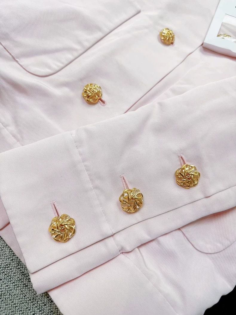 Chanel Chanel 20A Pink Four-Pocket Jacket Size M / US 6-8 / IT 42-44 - 4 Thumbnail