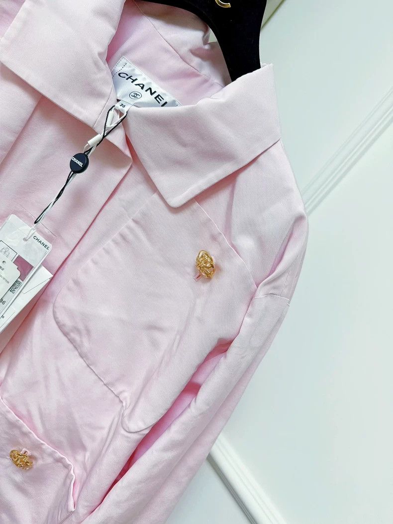 Chanel Chanel 20A Pink Four-Pocket Jacket Size M / US 6-8 / IT 42-44 - 2 Thumbnail