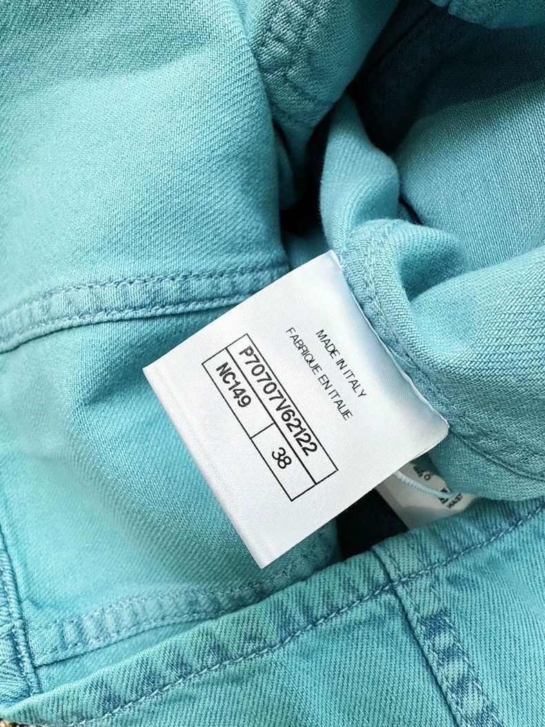 Chanel Chanel 21S Camellia Denim Jacket Size M / US 6-8 / IT 42-44 - 5 Thumbnail