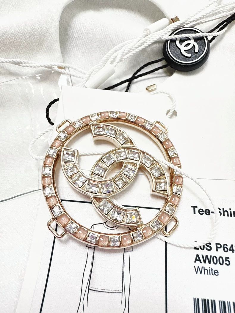 Chanel Chanel 20s Logo Short Sleeve T-Shirt Size M / US 6-8 / IT 42-44 - 7 Thumbnail