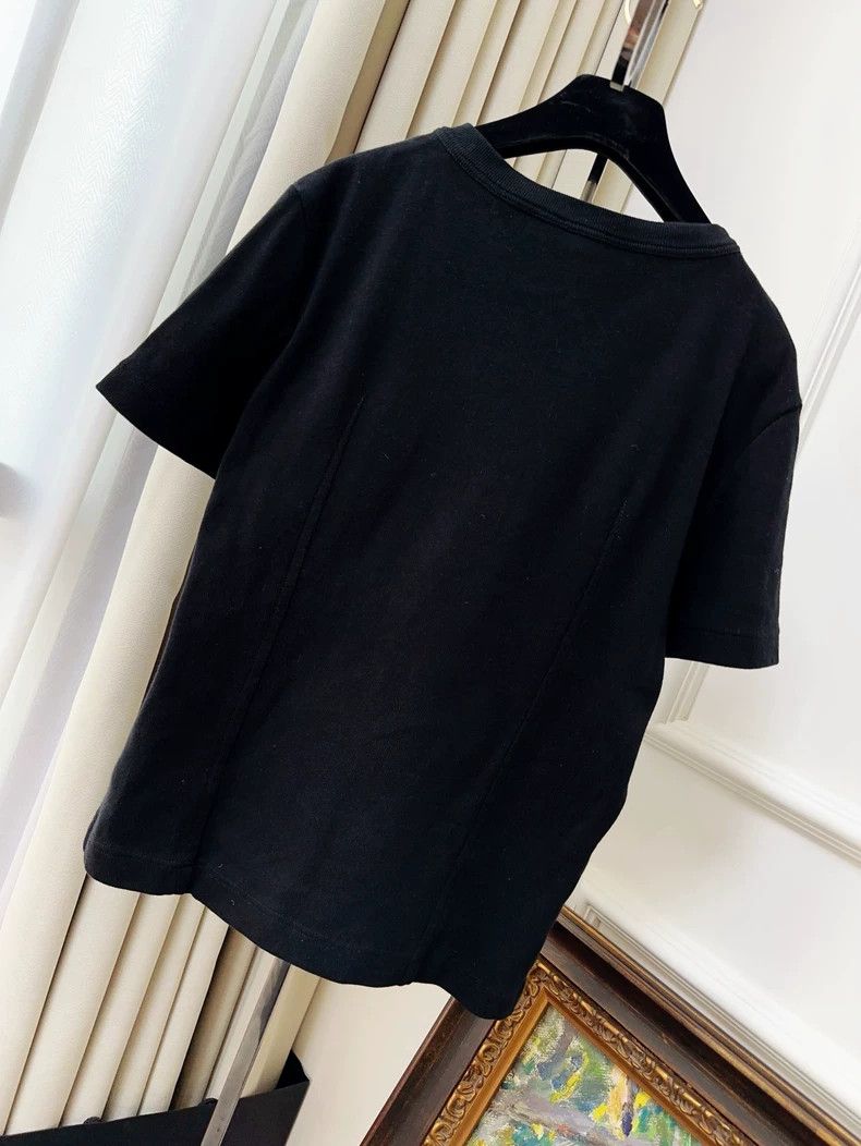Chanel Chanel 23K Camellia Beaded Short Sleeve Top Size M / US 6-8 / IT 42-44 - 2 Thumbnail
