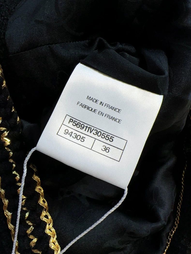 Chanel Chanel Metiers d'Art Gold-Trimmed Jacket Size M / US 6-8 / IT 42-44 - 7 Thumbnail