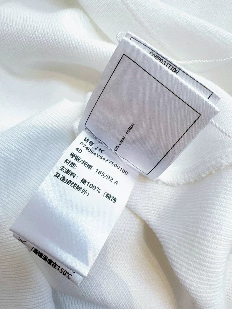 Chanel Chanel 23C Embroidered Sequin White T-Shirt Size M / US 6-8 / IT 42-44 - 7 Thumbnail