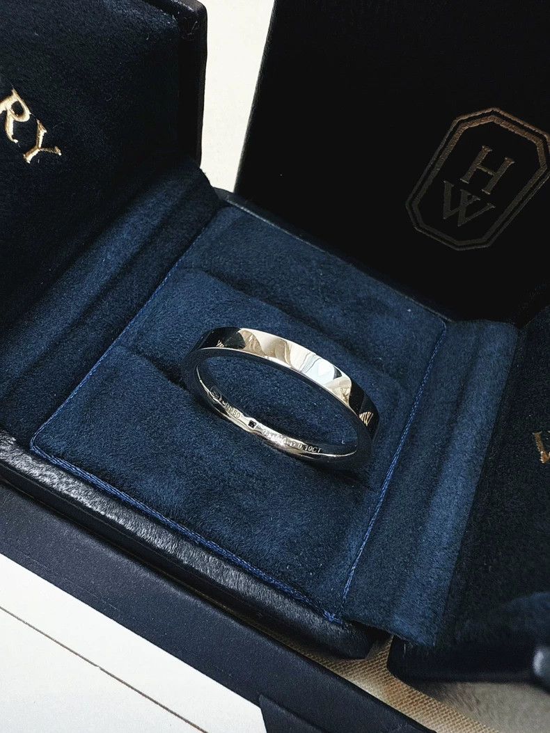Tiffany & Co. Harry Winston Square Solitaire Princess Ring Size ONE SIZE - 5 Thumbnail