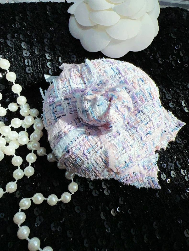 Chanel Chanel Camellia Brooch 18p Pink Purple Size ONE SIZE - 8 Thumbnail