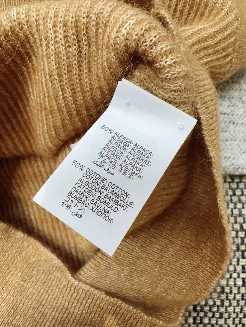 Brunello Cucinelli Brunello Cucinelli V-Neck Camel Knit Vest Size M / US 6-8 / IT 42-44 - 5 Thumbnail