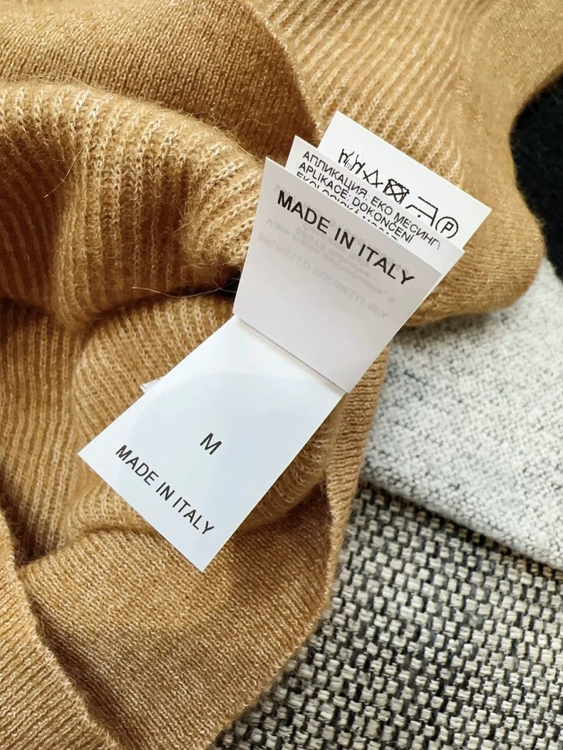 Brunello Cucinelli Brunello Cucinelli V-Neck Camel Knit Vest Size M / US 6-8 / IT 42-44 - 6 Thumbnail