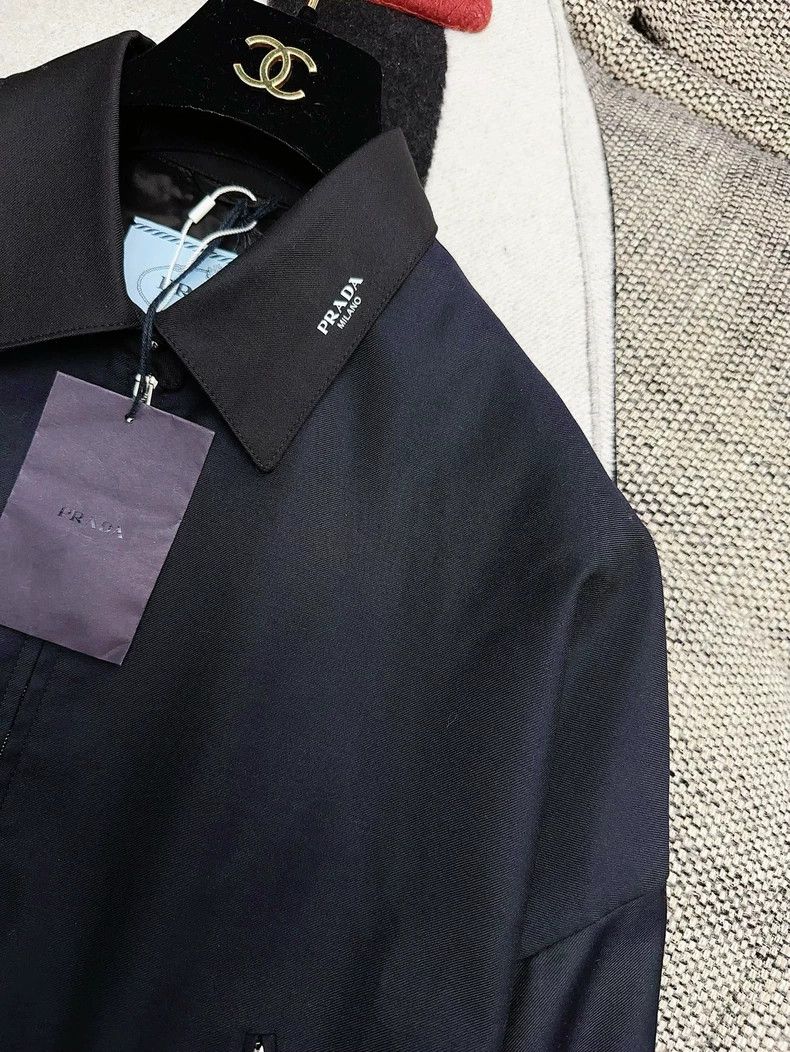 Prada Prada Blue Colorblock Short Jacket Size M / US 6-8 / IT 42-44 - 4 Thumbnail