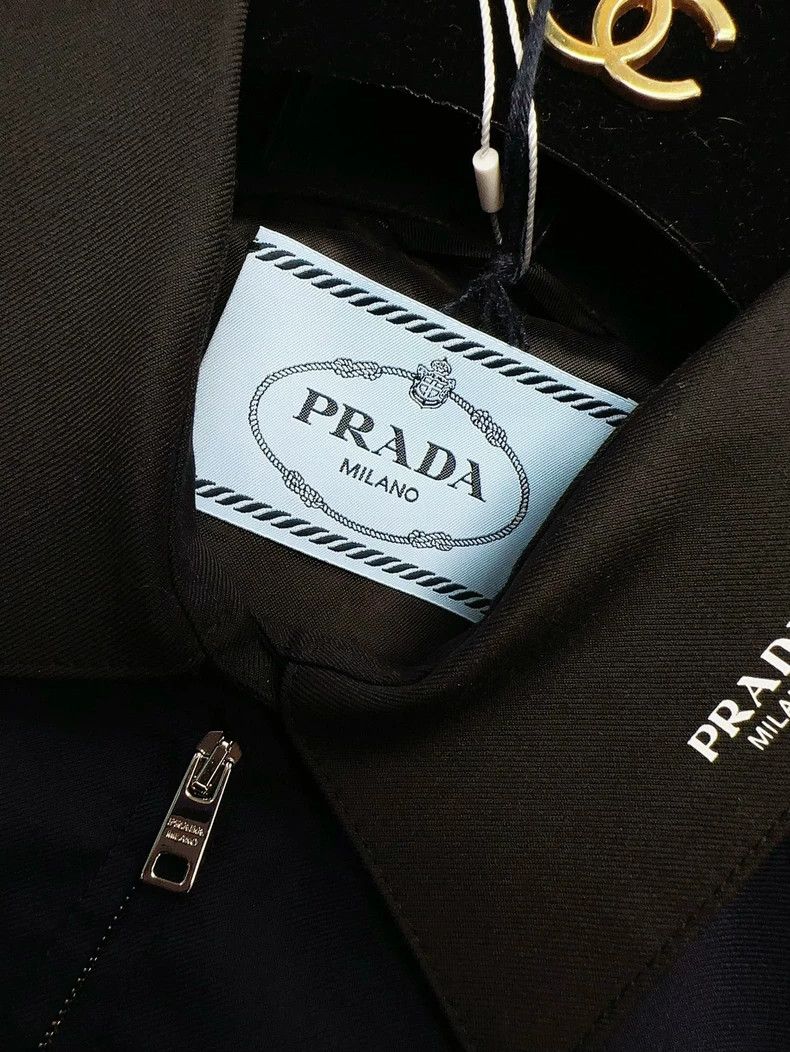 Prada Prada Blue Colorblock Short Jacket Size M / US 6-8 / IT 42-44 - 5 Thumbnail