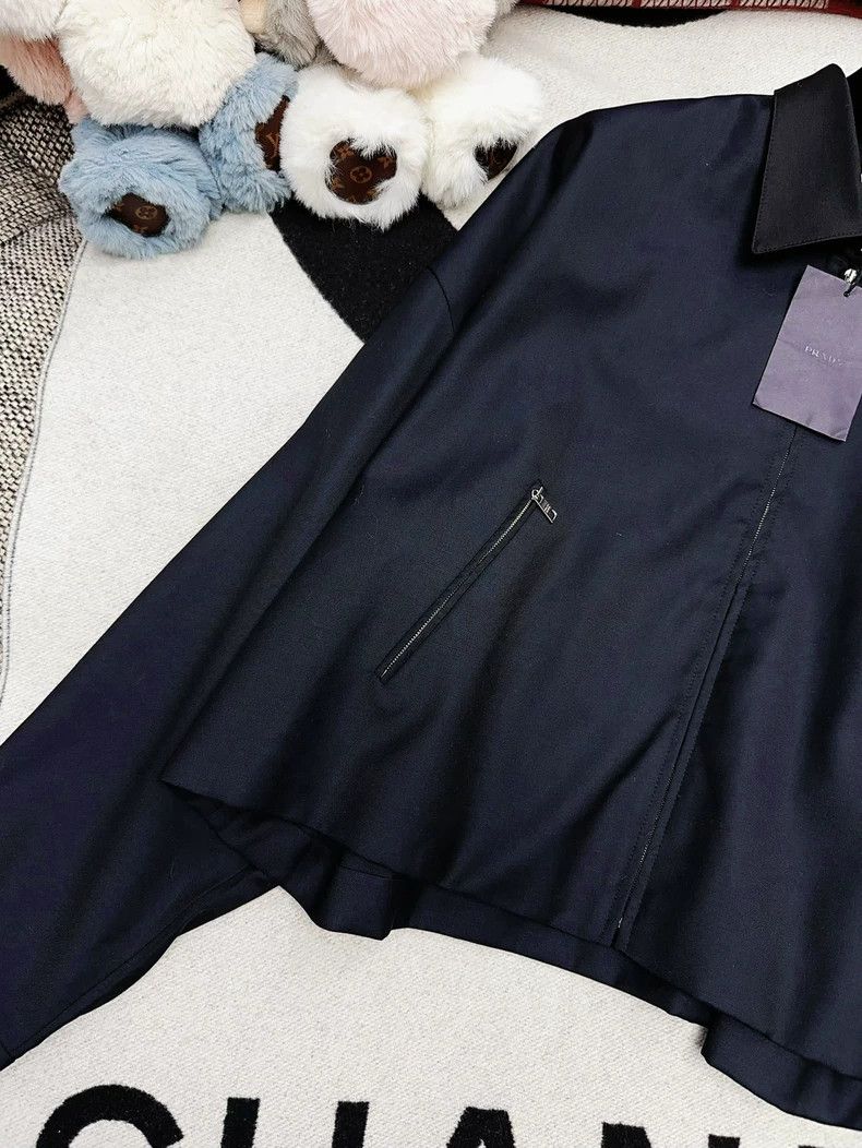 Prada Prada Blue Colorblock Short Jacket Size M / US 6-8 / IT 42-44 - 3 Thumbnail