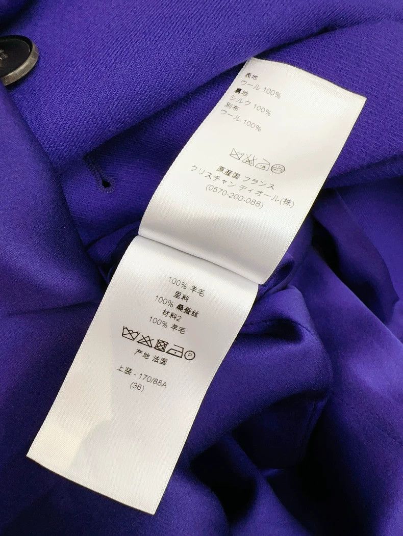 Dior Dior Blue Purple Midi Vest Dress Size M / US 6-8 / IT 42-44 - 7 Thumbnail