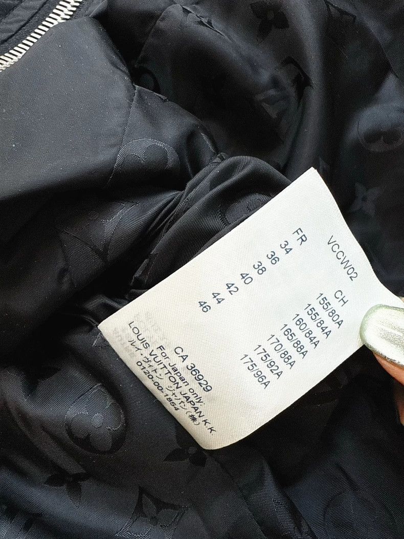 Louis Vuitton Louis Vuitton Black Hooded Windbreaker Jacket Size M / US 6-8 / IT 42-44 - 7 Thumbnail