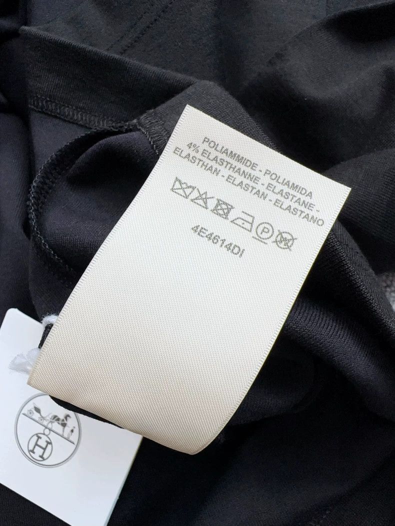 Hermes Hermes New Black Crewneck Stamp Logo Sweatshirt Size M / US 6-8 / IT 42-44 - 8 Thumbnail