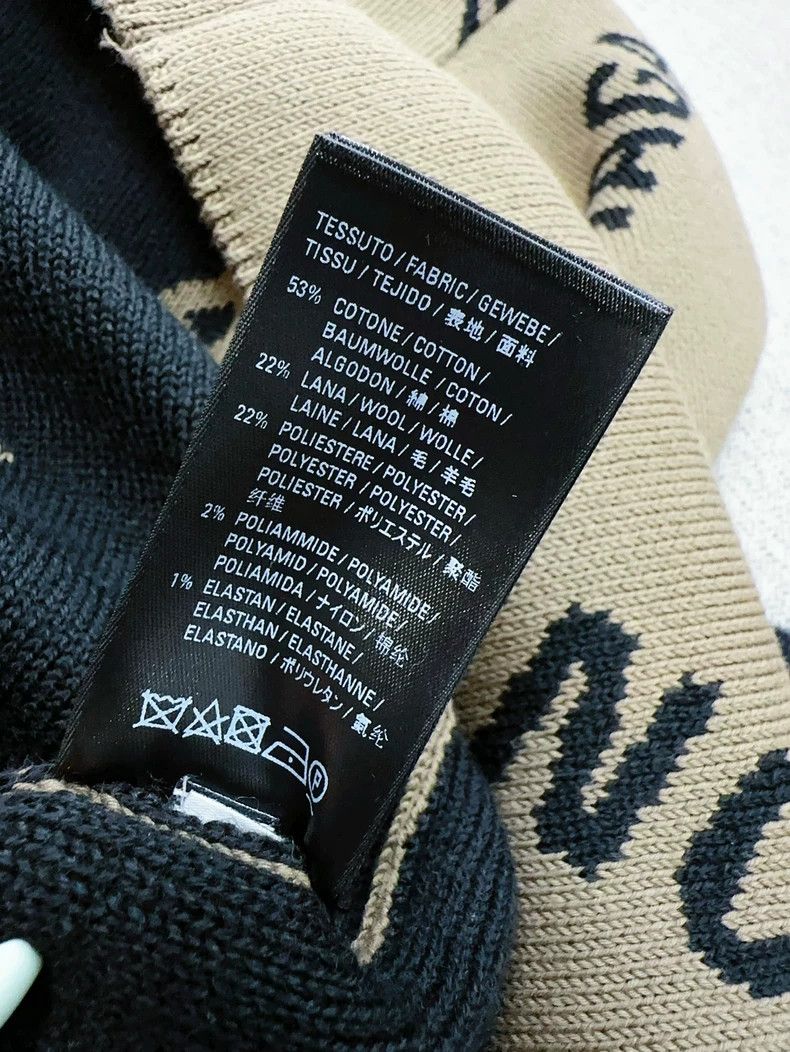 Balenciaga Balenciaga Logo Print Long Sleeve Sweater Size M / US 6-8 / IT 42-44 - 7 Thumbnail