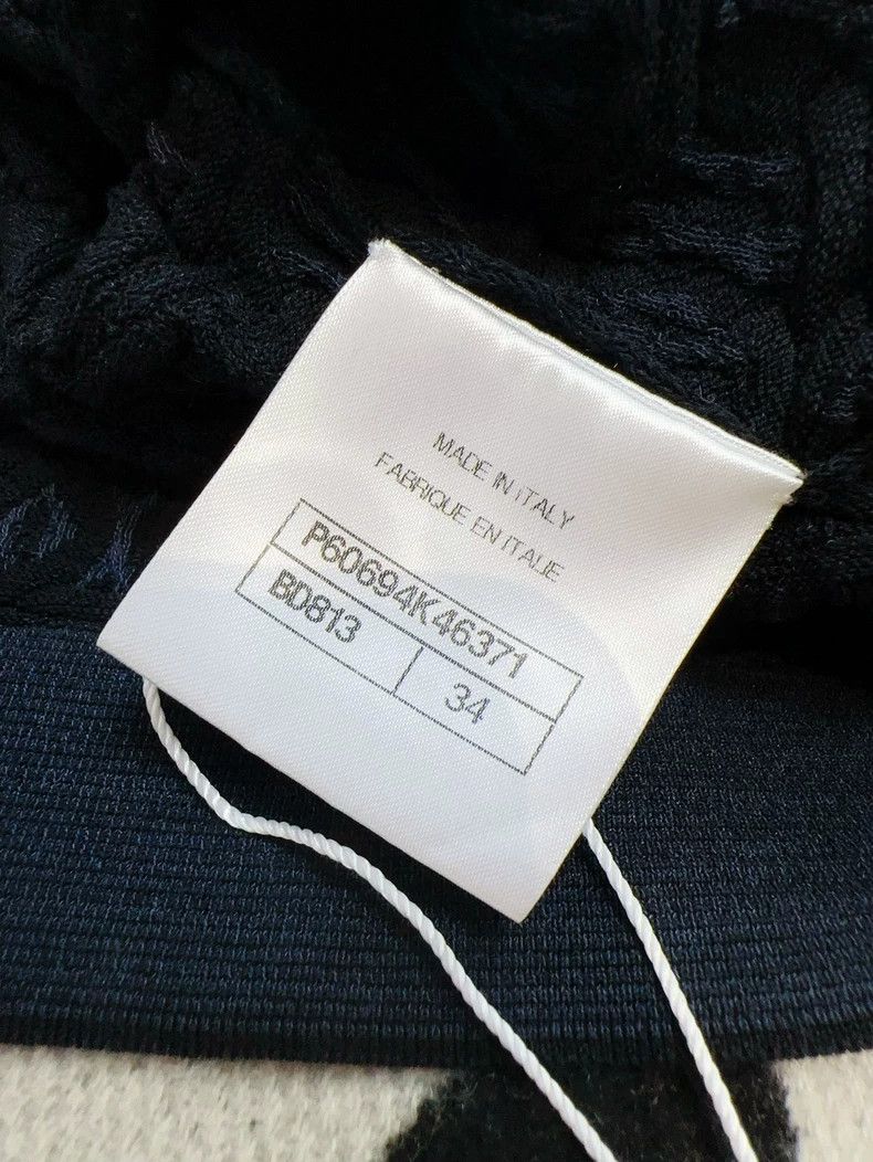 Chanel Chanel Dark Blue Knit Tank Top Size M / US 6-8 / IT 42-44 - 6 Thumbnail