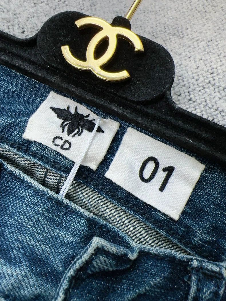 Dior Dior Straight Leg Denim Jeans Size 32" / US 10 / IT 46 - 4 Thumbnail
