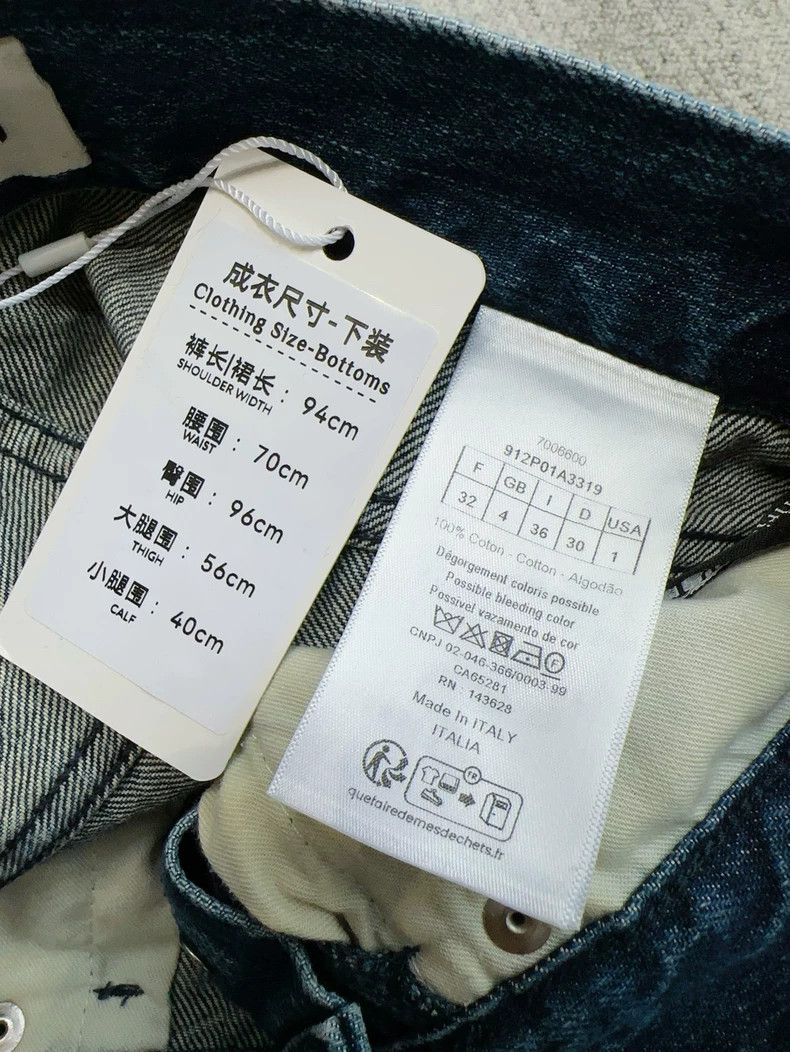 Dior Dior Straight Leg Denim Jeans Size 32" / US 10 / IT 46 - 5 Thumbnail