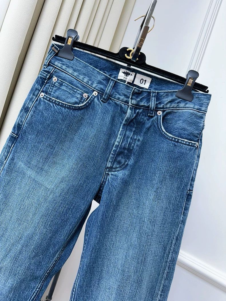Dior Dior Straight Leg Denim Jeans Size 32" / US 10 / IT 46 - 7 Thumbnail