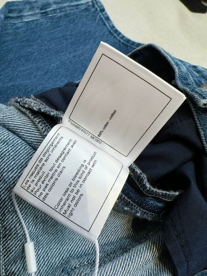 Chanel Chanel Blue Camellia Button Straight Jeans Size 38" / US 16 / IT 52 - 8 Thumbnail