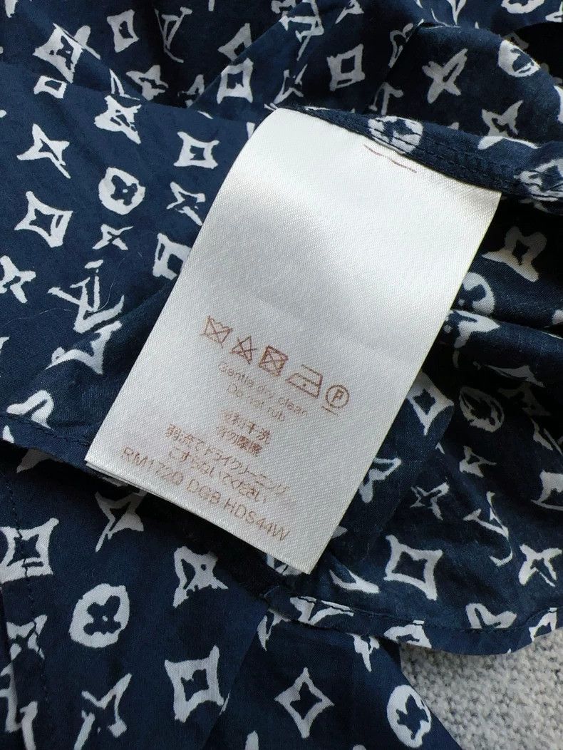 Louis Vuitton LOUIS VUITTON Monogram Long Sleeve Shirt Size ONE SIZE - 7 Thumbnail