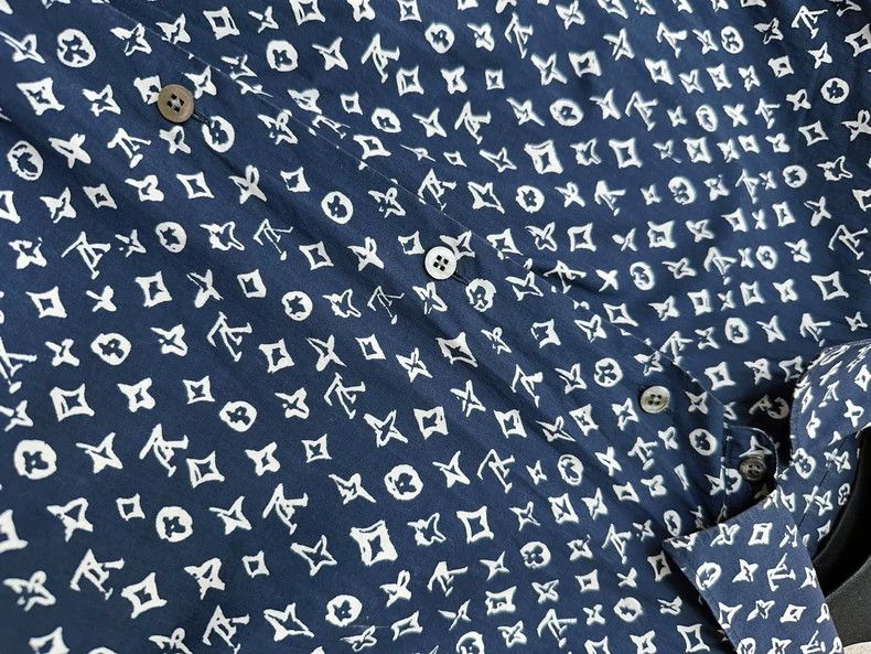 Louis Vuitton LOUIS VUITTON Monogram Long Sleeve Shirt Size ONE SIZE - 5 Thumbnail