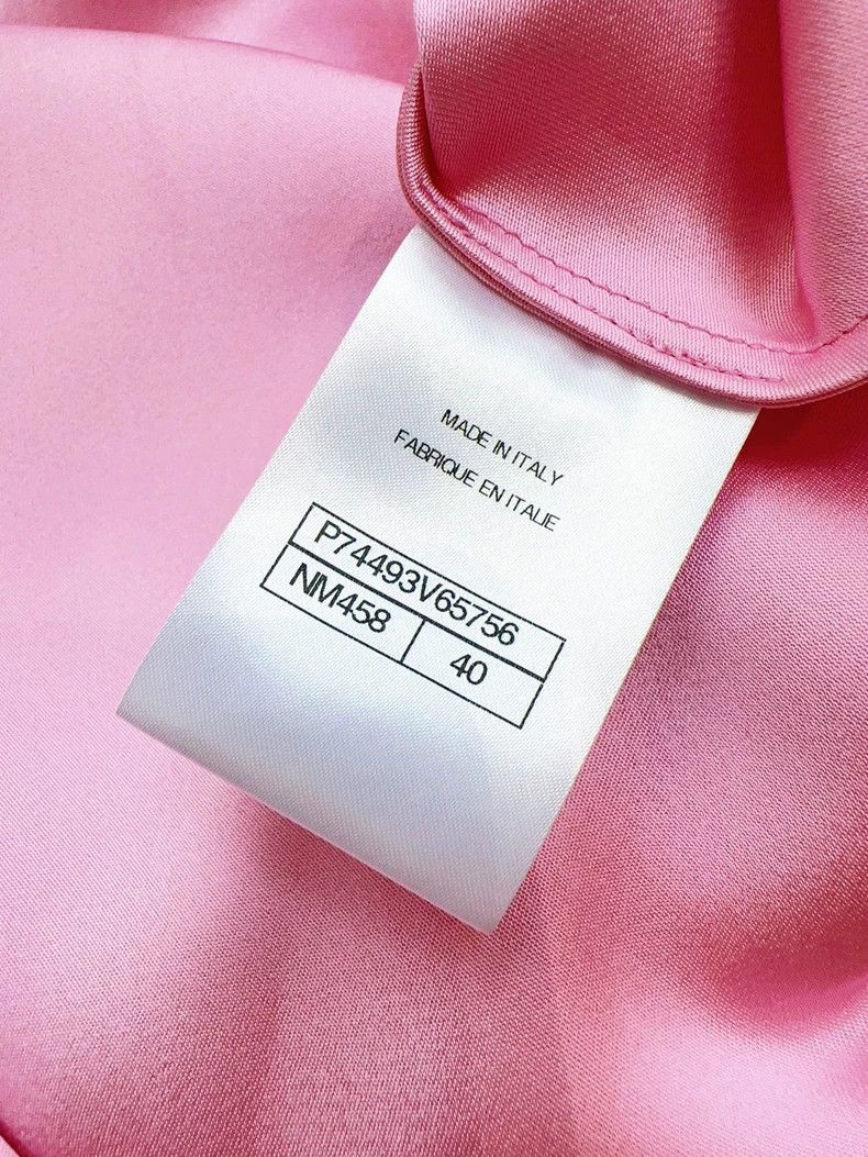 Chanel Chanel Satin Silk Sleeveless Pink Dress Size M / US 6-8 / IT 42-44 - 5 Thumbnail