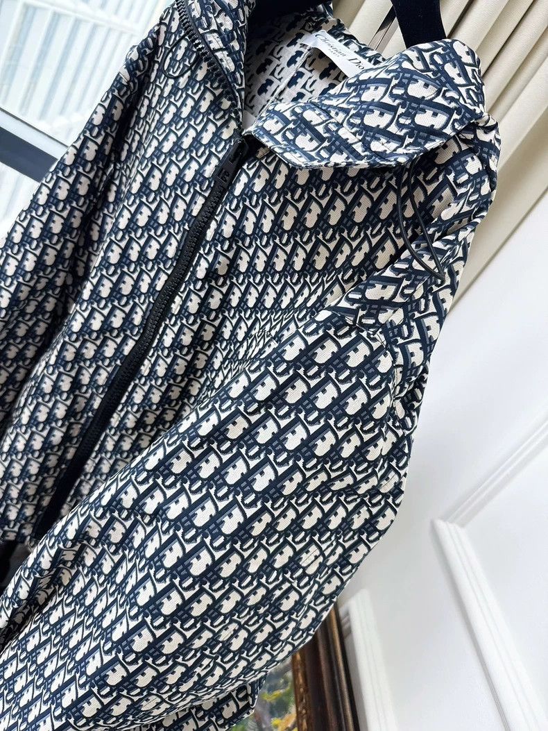 Dior Dior Classic Logo Print Hooded Jacket Size M / US 6-8 / IT 42-44 - 4 Thumbnail