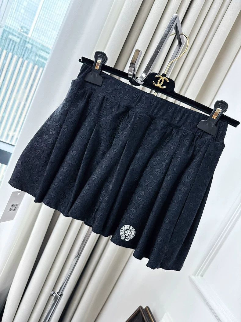 Chrome Hearts Chrome Hearts Black Mini Skirt with Logo Size 24" / US 00 / IT 34 - 8 Thumbnail