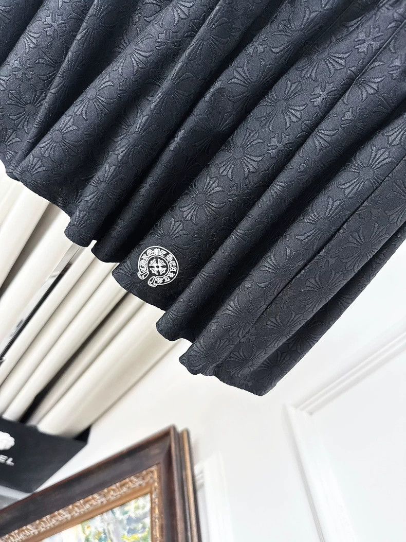 Chrome Hearts Chrome Hearts Black Mini Skirt with Logo Size 24" / US 00 / IT 34 - 5 Thumbnail
