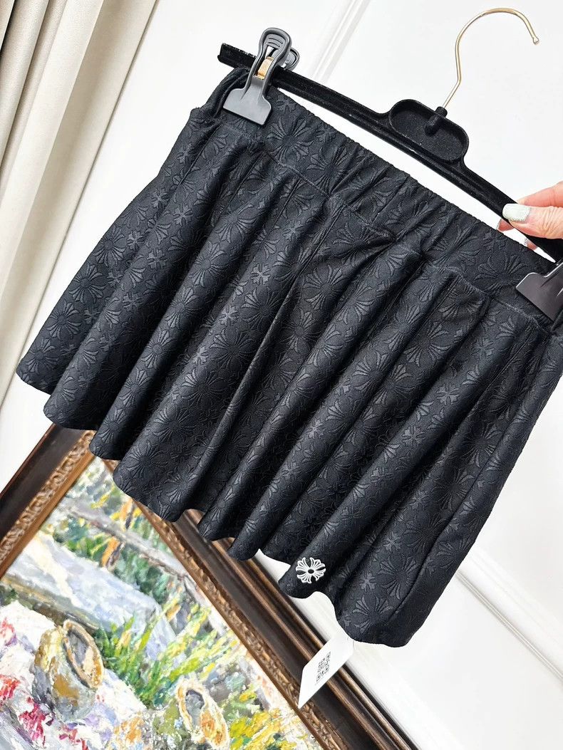 Chrome Hearts Chrome Hearts Black Mini Skirt with Logo Size 24" / US 00 / IT 34 - 3 Thumbnail